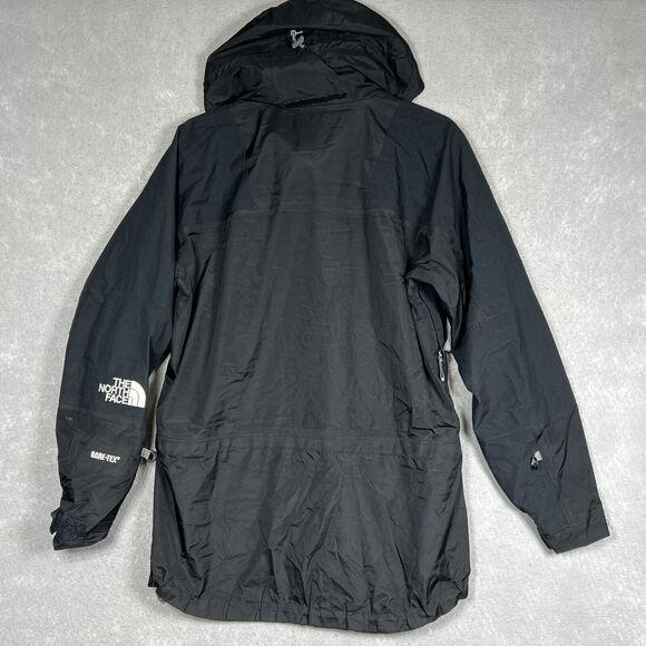 Vintage The North Face TNF Gore-Tex Parka Jacket Women’s Large Solid Black - Picture 11 of 16